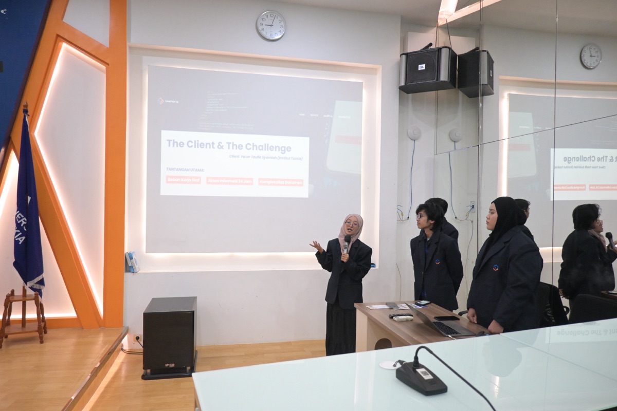 Lima Aplikasi Hasil Proyek Terintegrasi Mahasiswa Semester 3 STMIK Tazkia